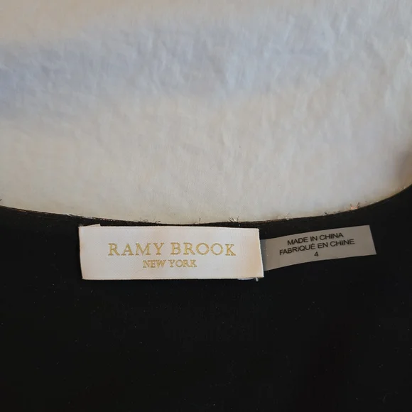 Ramy Brook sz 4 Shaina Lurex Silk Jacquard Mini Dress - Picture 3 of 12